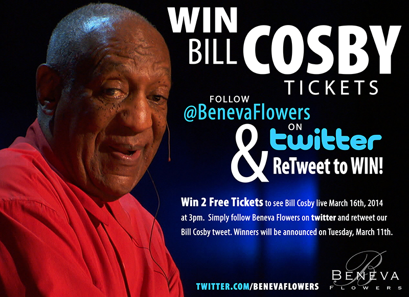 Enter to Win Bill Cosby Tickets! Beneva & Gifts