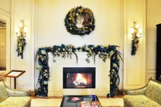 ritz winter wonders fireplace